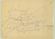 Baslieux-sous-Châtillon (51038). Section A1 échelle 1/2500, plan mis à jour pour 1972, plan non régulier (papier).