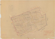 Clamanges (51154). Section F2 échelle 1/2500, plan mis à jour pour 1938, plan non régulier (papier)