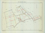 Soizy-aux-Bois (51542). Section ZB échelle 1/2000, plan remembré pour 01/01/1986, plan régulier de qualité P5 (calque)