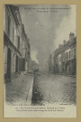 REIMS. Reims dans ses années de bombardements 1914-18. 360. Rue Chanzy - (vue prise pendant l'incendie du théâtre).Collection G. Dubois, Reims