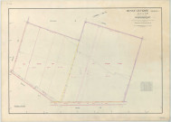 Bussy-Lettrée (51099). Section ZR échelle 1/2000, plan remembré pour 1960, plan régulier (papier armé)