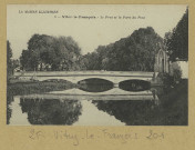 VITRY-LE-FRANÇOIS. La Marne illustrée. Vitry-le-François. 8. Le pont et la Porte du Pont. La Marne illustrée.