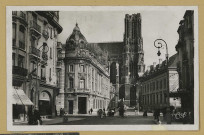 REIMS. 217. La cathédrale.
Strasbourg-ParisReal-Photo, CAP.Sans date