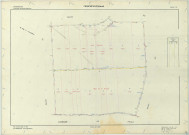 Francheville (51259). Section ZH 1 échelle 1/2000, plan remembré pour 1966, plan régulier (papier armé)