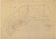 Brugny-Vaudancourt (51093). Section D1 échelle 1/1250, plan mis à jour pour 01/01/1934, non régulier (papier)