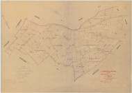 Dommartin-Varimont (51214). Section D1 échelle 1/2500, plan révisé pour 1938, plan non régulier (papier)