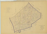 Saint-Quentin-les-Marais (51510). Section B2 échelle 1/2500, plan mis à jour pour 1959, plan non régulier (papier)