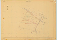 Reims (51454). Section ZE échelle 1/2000, plan remembré pour 1959, plan régulier (papier armé).