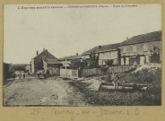 CERNAY-EN-DORMOIS. L'Argonne avant la guerre-Route du cimetière.