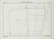 Chaussée-sur-Marne (La) (51141). Section ZX échelle 1/2000, plan remembré pour 1987, plan régulier (calque)