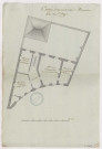 Caserne de maréchaussée de Dormans. Plan au 1er étag, 1773.