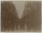 Visite du tsar à Reims, rue Carnot