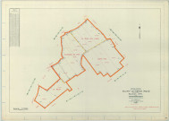 Écury-le-Repos (51226). Section ZE échelle 1/2000, plan remembré pour 1936, plan régulier (papier armé)