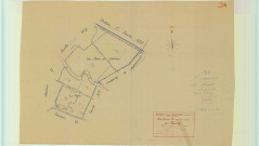 Boult-sur-Suippe (51074). Section D4 échelle 1/1250, plan mis à jour pour 1934, plan non régulier (papier).