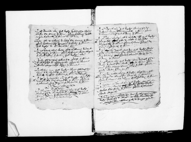 Lhéry. Baptêmes, mariages, sépultures 1621-1792