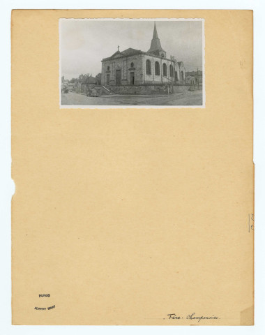 Cartes postales et photographies. Communes de Favresse à Juvigny.