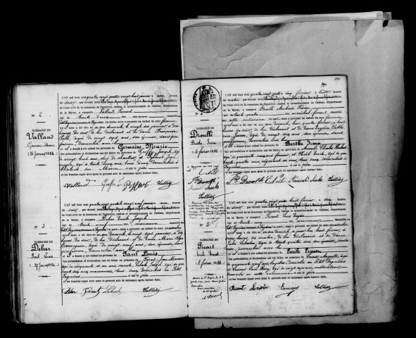 Fagnières. Naissances 1884