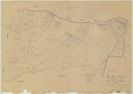 Saint-Remy-en-Bouzemont-Saint-Genest-et-Isson (51513). Section D1 échelle 1/2000, plan mis à jour pour 1955, plan non régulier (papier)