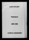 Saint-Eulien. Naissances 1893-1902