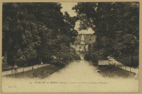 CHÂLONS-EN-CHAMPAGNE. 47- Jardin du Jard et la Caisse d'Epargne.
Château-ThierryBourgogne Frères.Sans date