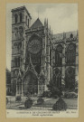 CHÂLONS-EN-CHAMPAGNE. 71- Cathédrale de Châlons-sur-Marne. Portail septentrional.