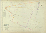 Montmirail (51380). Section ZV échelle 1/2000, plan remembré pour 01/01/1968, régulier avant 20/03/1980. Ancien plan de Montmirail (nommé section ZA (51180) (papier armé)
