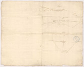 Plan et mesurages de nos bois en 1669 , pièce du bois Guillaume et celle du bois de la Juglosse ou de St Nicolas