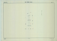 Faux-Fresnay (51243). X1 2 échelle 1/2000, plan remembré pour 01/01/1984, plan régulier de qualité P5. Contient une partie de la section X (calque)