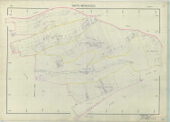 Sainte-Menehould (51507). Section AY échelle 1/2000, plan renouvelé pour 1966, plan régulier (papier armé)