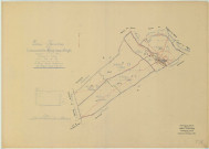 Togny-aux-Bœufs (51574). Tableau d'assemblage 3 échelle 1/10000, plan mis à jour pour 1957, plan non régulier (papier)