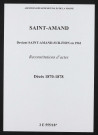 Saint-Amand. Décès 1870-1878 (reconstitutions)