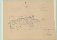 Auménancourt (51025). Section A1 échelle 1/2500, plan mis à jour pour 1957, ancienne commune Aumenancourt le petit (51026), plan non régulier (papier).