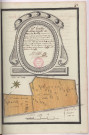 Plan détaillé du terroir de Ruffy : 10ème feuille, cantons dits derriere Ruffy et Jardin de Ruffy (s,d, vers 1780), Pierre Villain