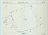 Saron-sur-Aube (51524). Section YN 1 échelle 1/2000, plan remembré pour 01/01/1993, plan régulier de qualité P5 (calque)