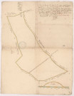 Plan de la coupe du bois St Antoine forest d'Epernay, 1753.