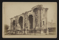 REIMS. Porte de Mars (8 octobre 1884).