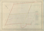 Vadenay (51587). Section ZA échelle 1/2000, plan remembré pour 1957, plan régulier (papier armé)