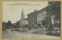 REMICOURT. L'Argonne pittoresque-15-Rémicourt (Marne). Près de Givry-en-Argonne. La Grande Rue.
Édition F. DesinglySainte-Menehould.Sans date