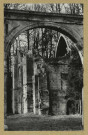 TROIS-FONTAINES-L'ABBAYE. Abbaye N. D. de Trois-Fontaines/51. Les ruines de l'Abbatiale (XVIIe S.) / H. Knech, photographe à Saint-Dizier.