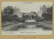 ÉPERNAY. La Champagne-Épernay-Hôtel Chandon de Briailles.
EpernayÉdition Lib. J. Bracquemart (54 - Nancyimp. Réunies de Nancy).Sans date