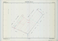 Fagnières (51242). Section ZH échelle 1/2000, plan remembré pour 1991 (remembrement Saint-Gibrien), plan régulier (calque)