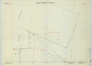 Sainte-Marie-à-Py (51501). Section ZA 2 échelle 1/2000, plan remembré pour 1982 (partie sud, extension Saint-Souplet-sur-Py section ZC), plan régulier (calque)