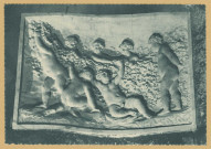 REIMS. Champagne Pommery & Greno Reims. Jeunes maraudeurs. Bas-relief sculpté dans la craie. (78 - Versailles : ISL)