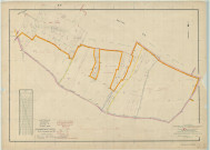 Hauteville (51286). Section Y échelle 1/2000, plan remembré pour 1960, plan régulier (papier)