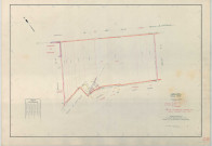 Cuperly (51203). Section ZB échelle 1/2000, plan remembré pour 1957, plan régulier (papier armé)