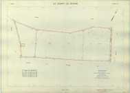 Essarts-lès-Sézanne (Les) (51235). Section ZD échelle 1/2000, plan remembré pour 01/01/1965, régulier avant 20/03/1980 (papier armé)