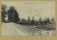 CONDÉ-SUR-MARNE. Route de Jalons-les-Vignes.
(51 - ReimsJ. Bienaimé).[vers 1927]