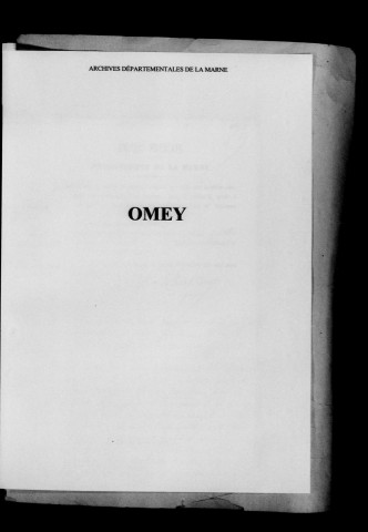 Omey. Naissances 1867