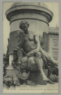 REIMS. 195. Détail du Monument de Louis XV, par Pigalle / L.L.