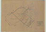 Essarts-lès-Sézanne (Les) (51235). Section A4 échelle 1/2500, plan mis à jour pour 01/01/1933, non régulier (calque)